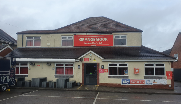 Grangemoor Working Men’s Club in Burntwood, Staffordshire 